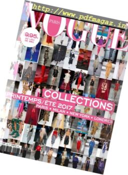 Vogue Paris – Collections Printemps-Ete 2017