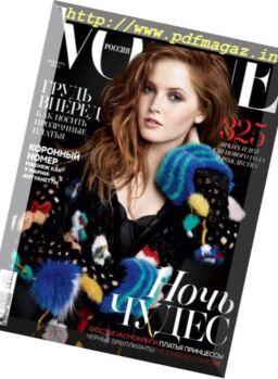 Vogue Russia – December 2016