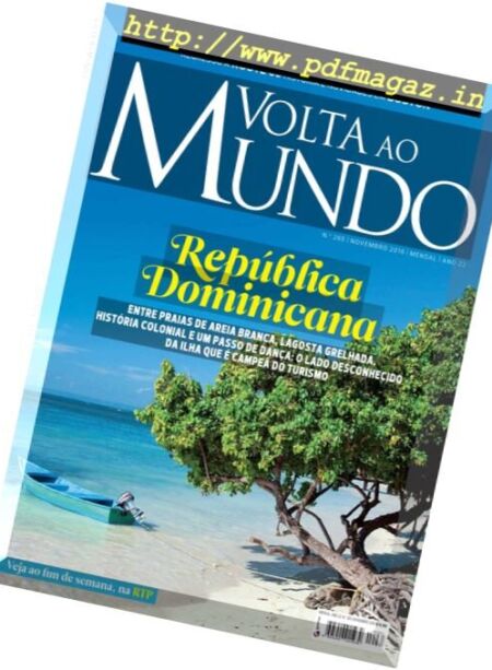 Volta ao Mundo – Novembro 2016 Cover