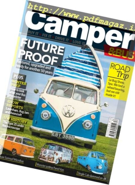 VW Camper – December 2016 Cover