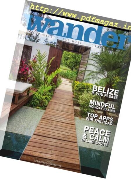 Wander Magazine – Fall 2016 Cover