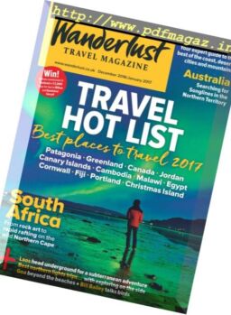 Wanderlust UK – December 2016 – January 2017
