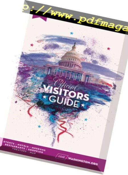 Washington DC Official Visitors Guide – Fall 2016 – Winter 2017 Cover