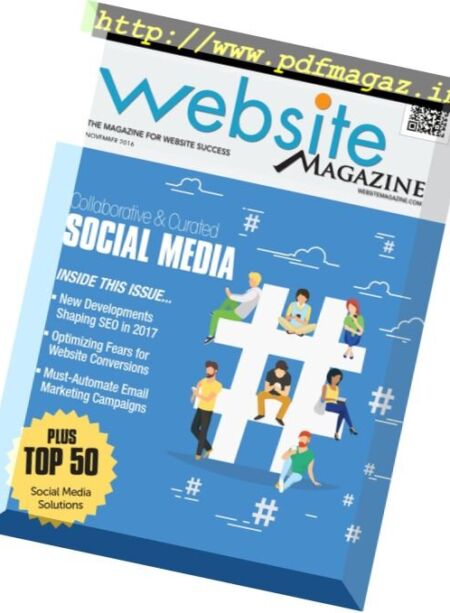 Website Magazine – November 2016 Cover