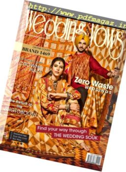 Wedding Vows – November-December 2016
