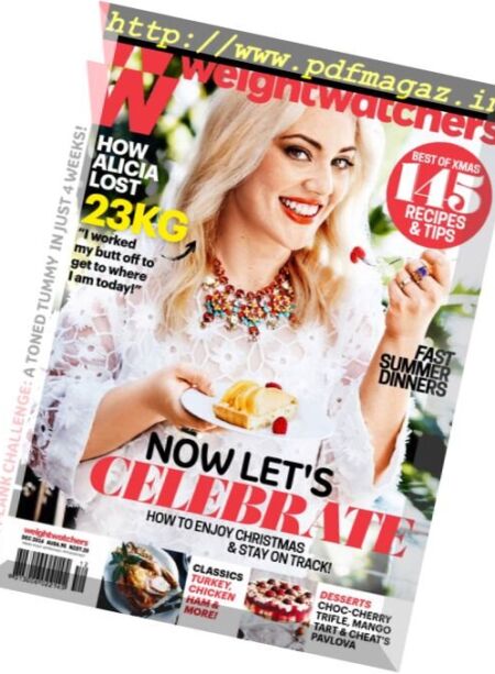 Weight Watchers Australia – December 2016 Cover