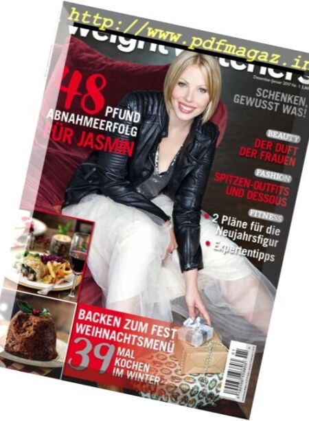 Weight Watchers Germany – Dezember 2016 – Januar 2017 Cover