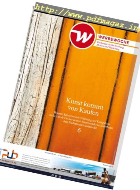 Werbewoche – 2 Dezember 2016 Cover
