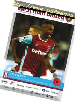 West Ham United vs Stoke City – 5 November 2016