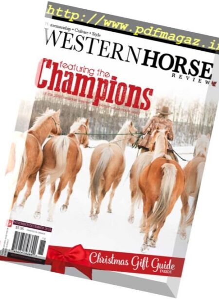 Western Horse Review – Special – November-December 2016 Cover