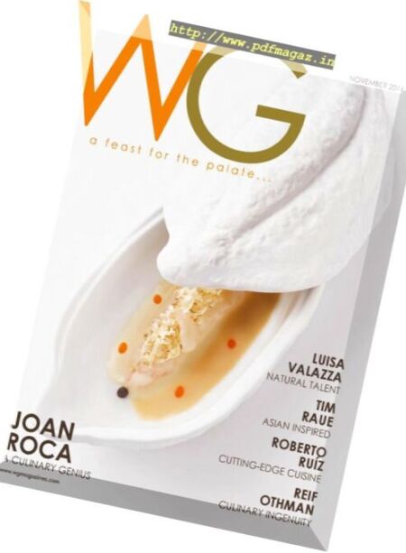 WG Magazine – November 2016 Cover