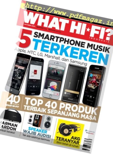 What Hi-Fi Indonesia – Oktober 2016 Cover