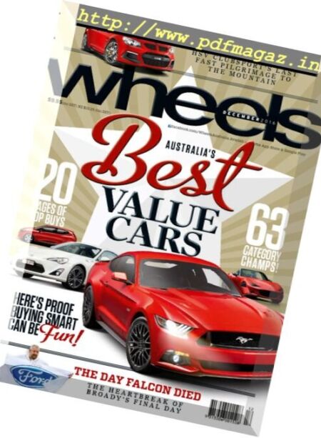 Wheels – December 2016 Cover