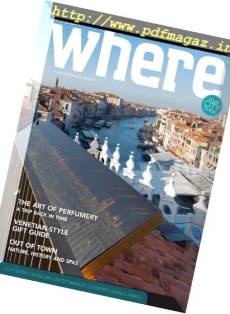 Where Venice – November 2016 Cover
