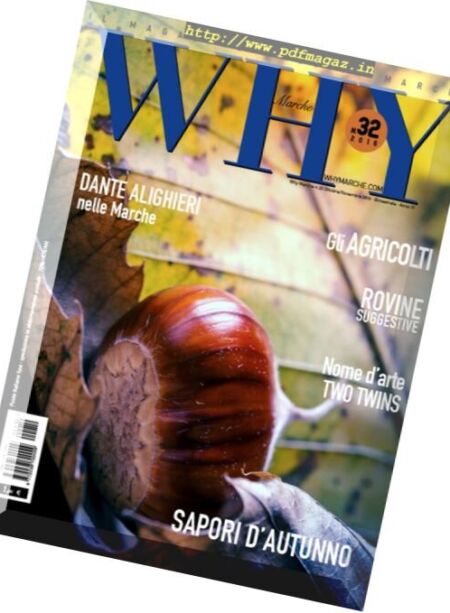 Why Marche – Ottobre-Novembre 2016 Cover