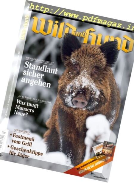 Wild und Hund – 1 Dezember 2016 Cover
