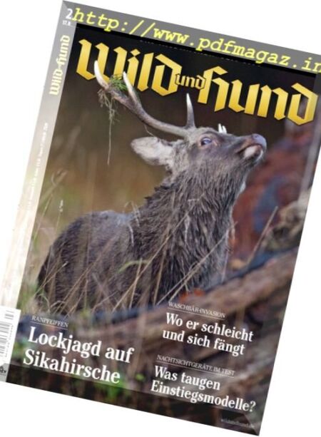 Wild und Hund – 17 November 2016 Cover