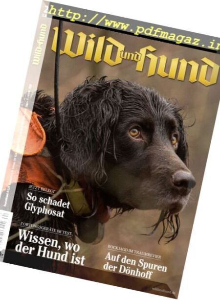 Wild und Hund – 3 November 2016 Cover