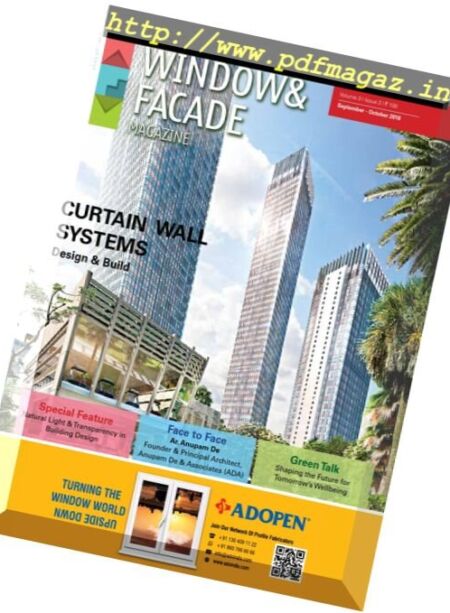 Window & Facade – September-October 2016 Cover