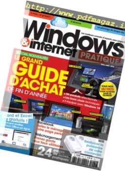Windows & Internet Pratique – Novembre-Decembre 2016