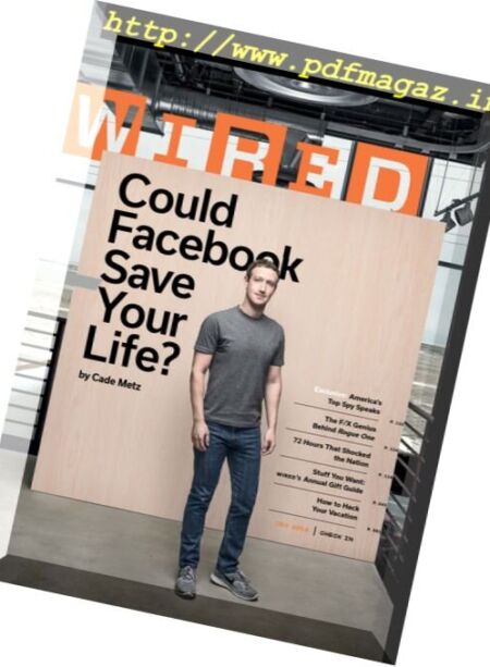Wired USA – December 2016 Cover