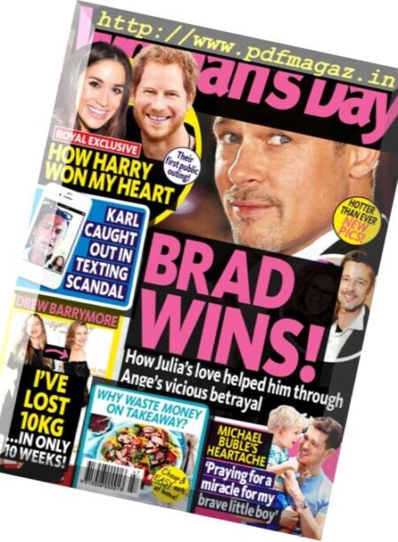 Woman’s Day Australia – 21 November 2016 Cover
