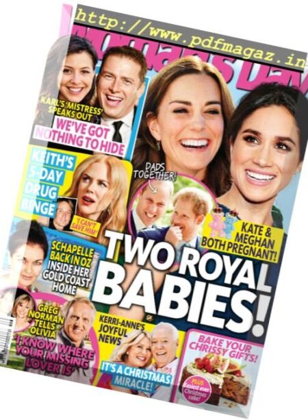 Woman’s Day Australia – 5 December 2016 Cover