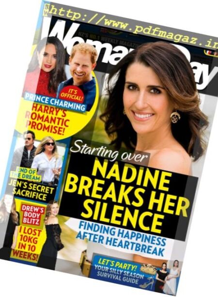 Woman’s Day Magazine NZ – 14 November 2016 Cover