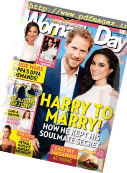 Woman’s Day New Zealand – November 14, 2016