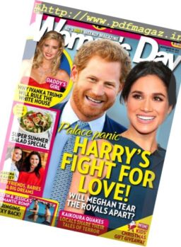 Woman’s Day New Zealand – November 28, 2016
