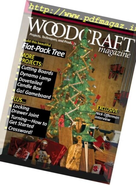Woodcraft Magazine – December 2016 – January 2017 Cover