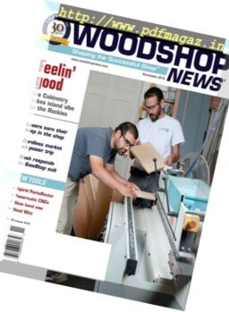 Woodshop News – November 2016