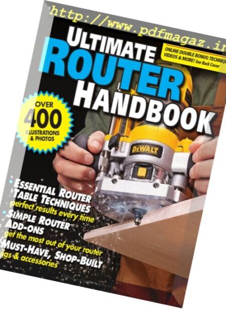 Woodsmith – (Special Edition) Ultimate Router Handbook 2012 Cover