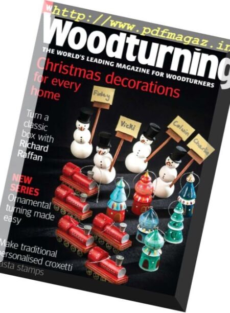 Woodturning – December 2016 Cover