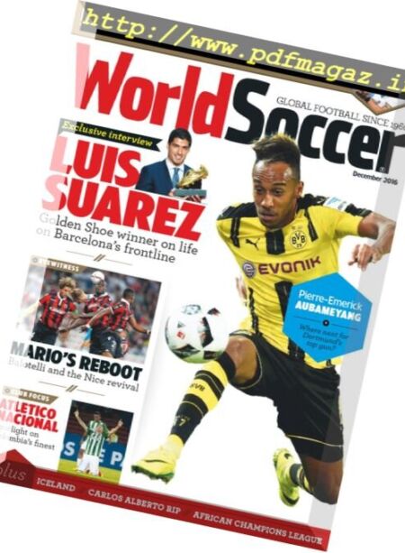 World Soccer – December 2016 Cover