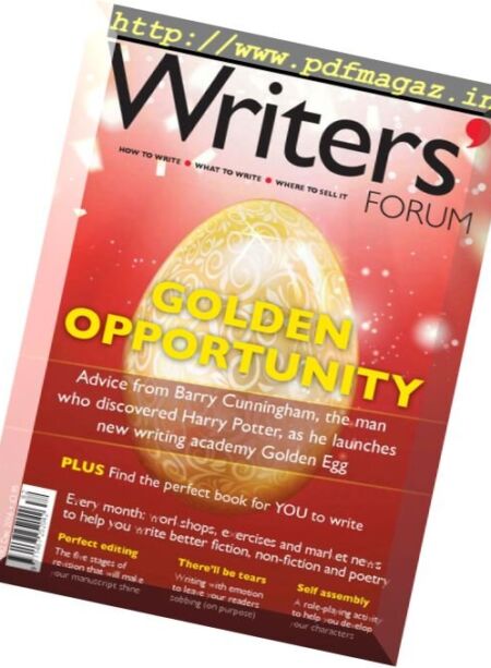 Writers’ Forum – December 2016 Cover