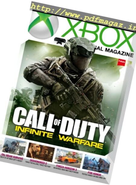 Xbox The Official Magazine UK – December 2016 Cover