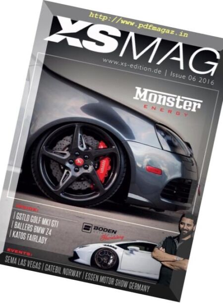 XS MAG – Isuue 6, 2016 Cover
