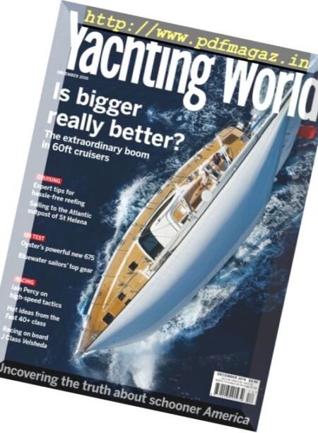 Yachting World – December 2016 Cover