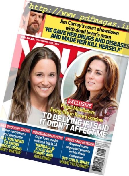 You South Africa – 10 November 2016 Cover