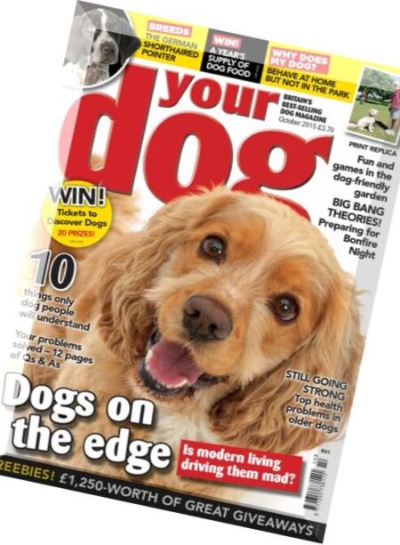 Your Dog Magazine – October 2015 Cover
