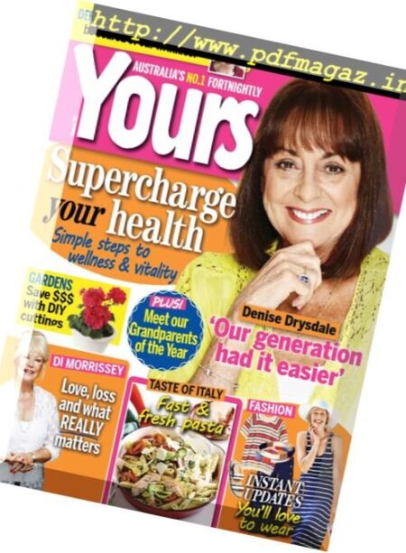Yours Australia – Issue 72 2016 Cover