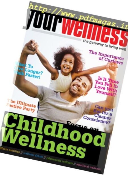Yourwellness – Issue 75, 2016 Cover