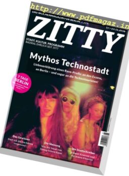 Zitty – 17 November 2016