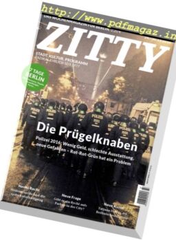 Zitty – 24 November 2016