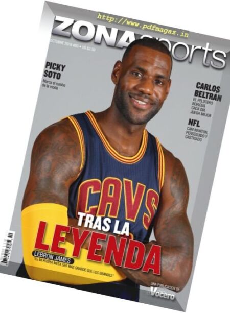 Zona Sports – Octubre 2016 Cover