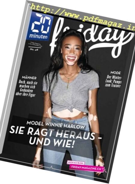 20 Minuten Friday – 2-8 Dezember 2016 Cover