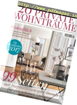20 Private Wohntraume – Januar-Februar 2017