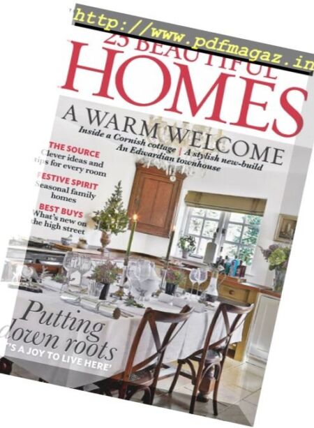 25 Beautiful Homes – January 2017 Cover