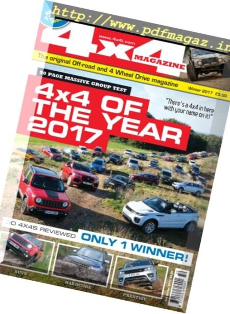 4×4 Magazine UK – Winter 2017 Cover